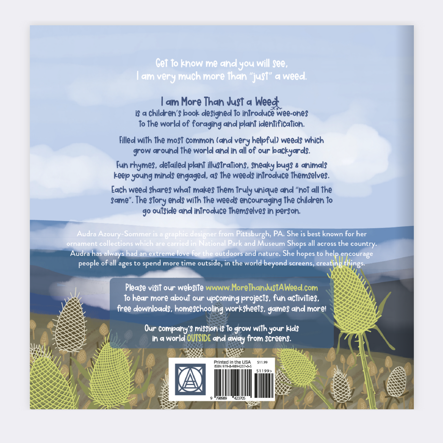 More Than "Just" a Weed - Soft Cover Book